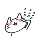 あごが大きいねこ（個別スタンプ：8）