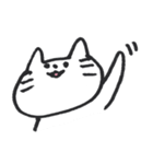 あごが大きいねこ（個別スタンプ：11）