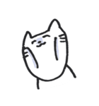 あごが大きいねこ（個別スタンプ：22）