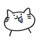 あごが大きいねこ（個別スタンプ：28）