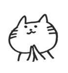 あごが大きいねこ（個別スタンプ：29）