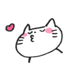 あごが大きいねこ（個別スタンプ：32）