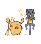 とりと仲間たち（個別スタンプ：40）