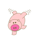 cute pig exercise（個別スタンプ：4）