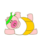 cute pig exercise（個別スタンプ：5）