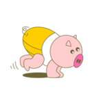 cute pig exercise（個別スタンプ：11）