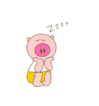 cute pig exercise（個別スタンプ：33）