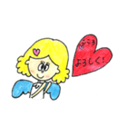 こころちゃんスタンプ（個別スタンプ：9）