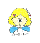 こころちゃんスタンプ（個別スタンプ：16）