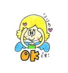 こころちゃんスタンプ（個別スタンプ：17）