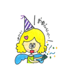 こころちゃんスタンプ（個別スタンプ：27）