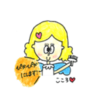 こころちゃんスタンプ（個別スタンプ：35）