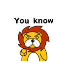 The Ho-Ho Lion (English)（個別スタンプ：14）