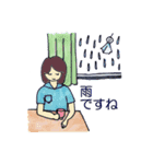 病弱女子の素直な日常（個別スタンプ：7）