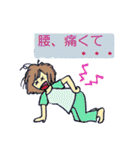 病弱女子の素直な日常（個別スタンプ：22）