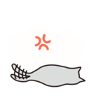 灰色ねこちゃん（個別スタンプ：27）