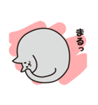 灰色ねこちゃん（個別スタンプ：34）