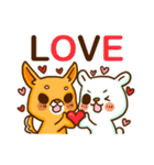 bandage bear＆shiba inu-talk（個別スタンプ：6）