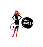 REA (Red devil girl) animation no.1 #NEW（個別スタンプ：19）