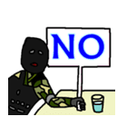 楽しそうな軍曹（個別スタンプ：2）