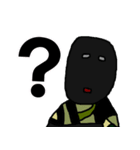 楽しそうな軍曹（個別スタンプ：8）