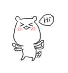Cute puppy ＆ penguin（個別スタンプ：1）