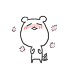 Cute puppy ＆ penguin（個別スタンプ：3）