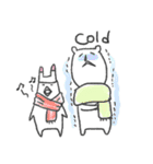 Cute puppy ＆ penguin（個別スタンプ：9）