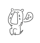 Cute puppy ＆ penguin（個別スタンプ：20）