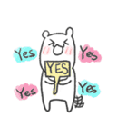 Cute puppy ＆ penguin（個別スタンプ：31）