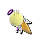 pretty ice cream (devil＆angel)（個別スタンプ：23）
