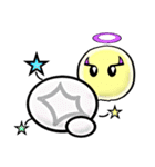 pretty ice cream (devil＆angel)（個別スタンプ：35）