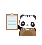 Awake Panda Animation（個別スタンプ：5）