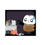 Awake Panda Animation（個別スタンプ：11）