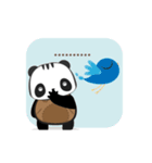 Awake Panda Animation（個別スタンプ：12）