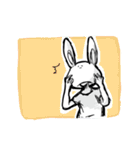ただのうさぎ にひきめ（個別スタンプ：24）