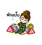 The Little Girl ＆ Sunflower（個別スタンプ：20）