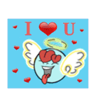 Angelish vs Devilish v2（個別スタンプ：18）