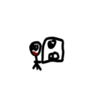手書き棒人間スタンプ（個別スタンプ：11）