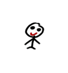手書き棒人間スタンプ（個別スタンプ：16）