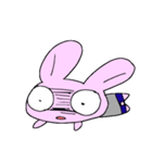 追い詰められたOLうさぎ（個別スタンプ：7）