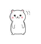 微妙な感情表現が得意なMrシロクマン（個別スタンプ：9）
