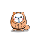 微妙な感情表現が得意なMrシロクマン（個別スタンプ：17）