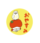 日常使える◎トマトガールスタンプ（個別スタンプ：20）