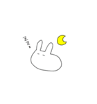 ひっそりとファンをしているうさぎ（個別スタンプ：24）