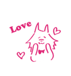 カラフル犬スタンプ（個別スタンプ：2）
