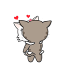 Mr Grey Little Cat 2（個別スタンプ：1）