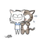 Mr Grey Little Cat 2（個別スタンプ：9）