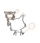 Mr Grey Little Cat 2（個別スタンプ：11）