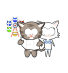 Mr Grey Little Cat 2（個別スタンプ：12）